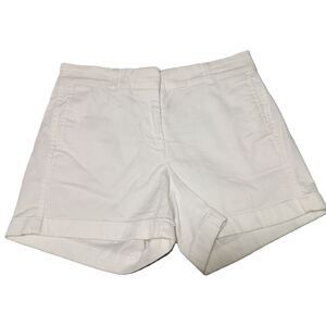 J.CREW, Chino White Shorts, Woman Size OO